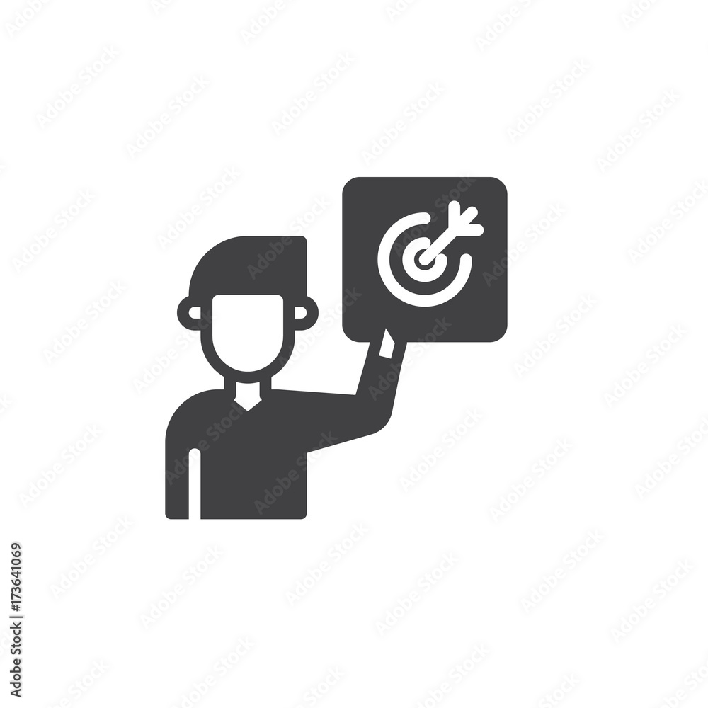Goal icon vector, filled flat sign, solid pictogram isolated on white. Symbol, logo illustration. Goal icon vector, filled flat sign, solid pictogram isolated on white. Symbol, logo illustration.