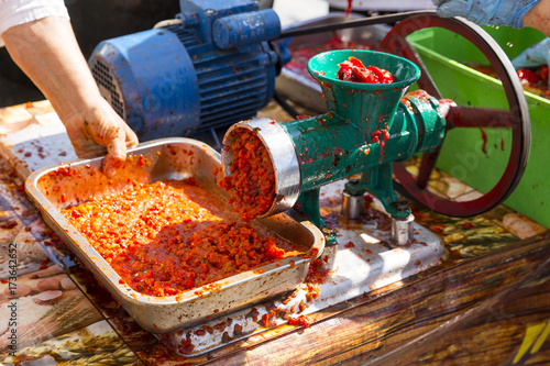 Making of Ajvar photo