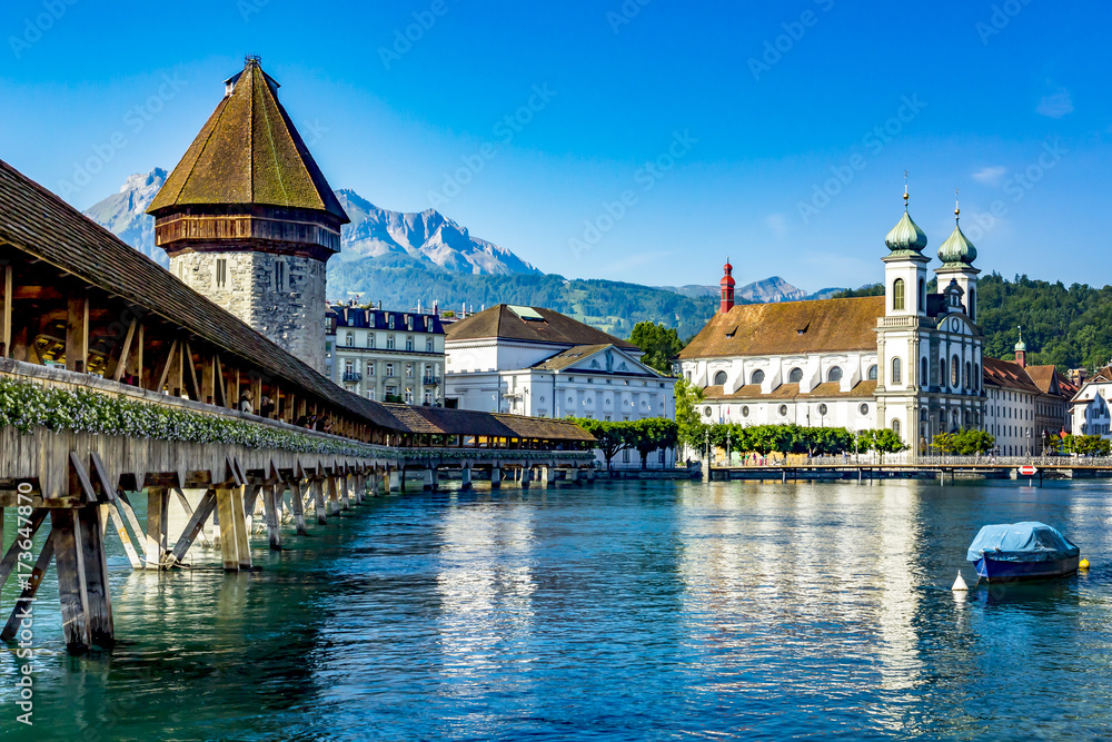 Fototapeta Lucerna w Szwajcarii