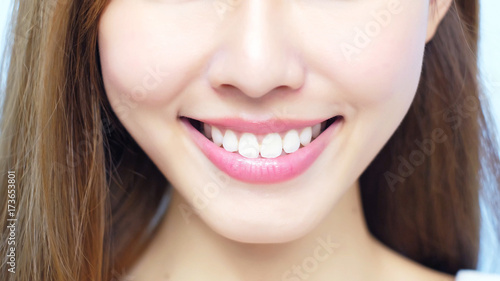 beauty woman smile happily