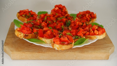 Italian bruschetta