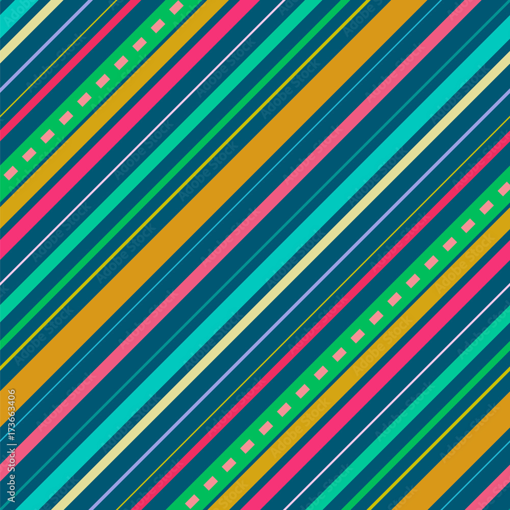Seamless diagonal pattern with stripes Seamless diagonal pattern with stripes