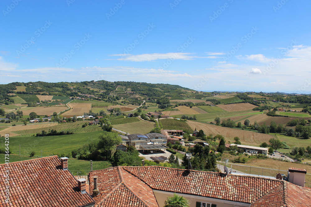 Obraz premium hills of the monferrato