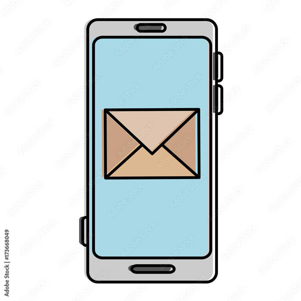 smartphone device with envelope smartphone device with envelope