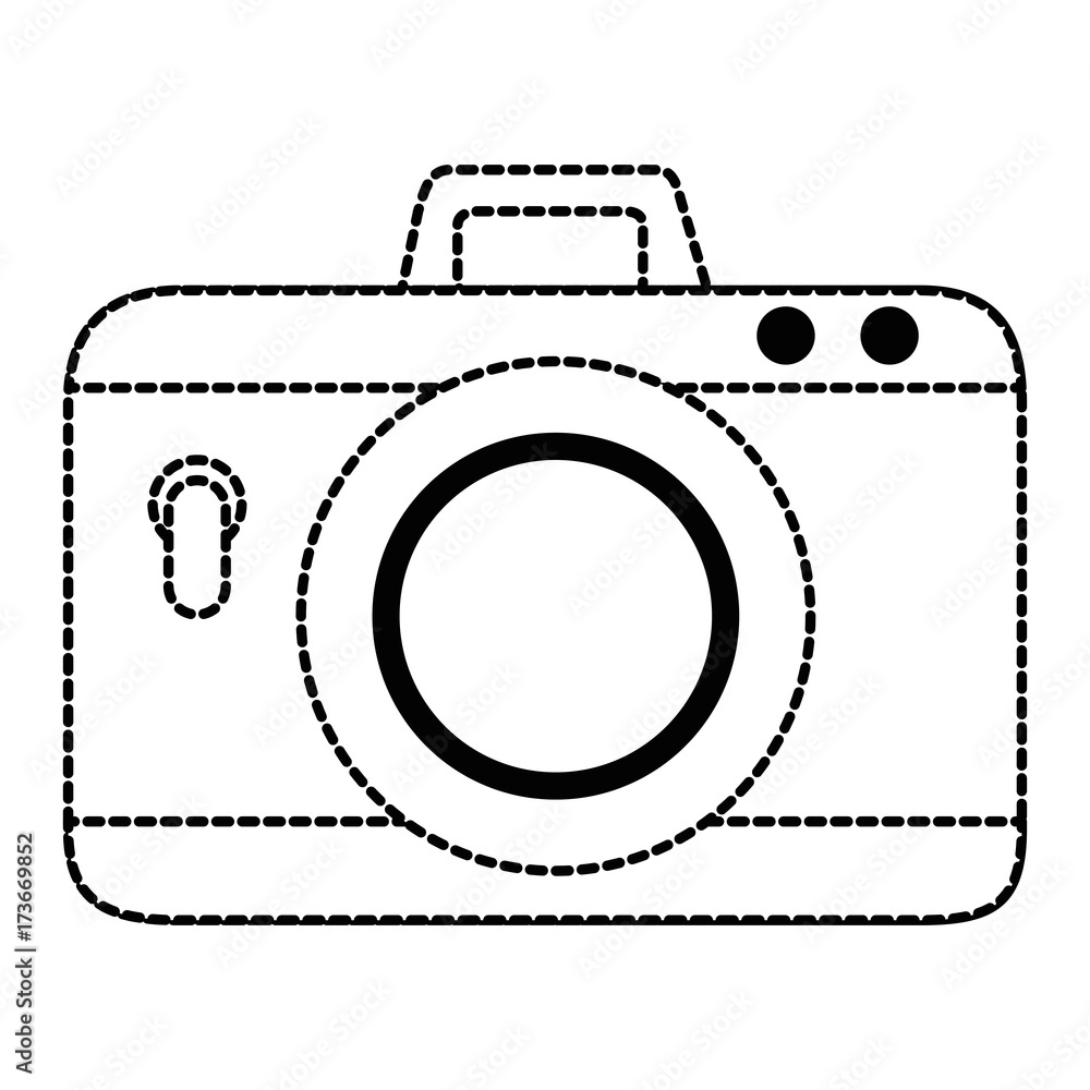 camera photographic isolated icon camera photographic isolated icon