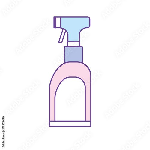 spray soap to clean clothes