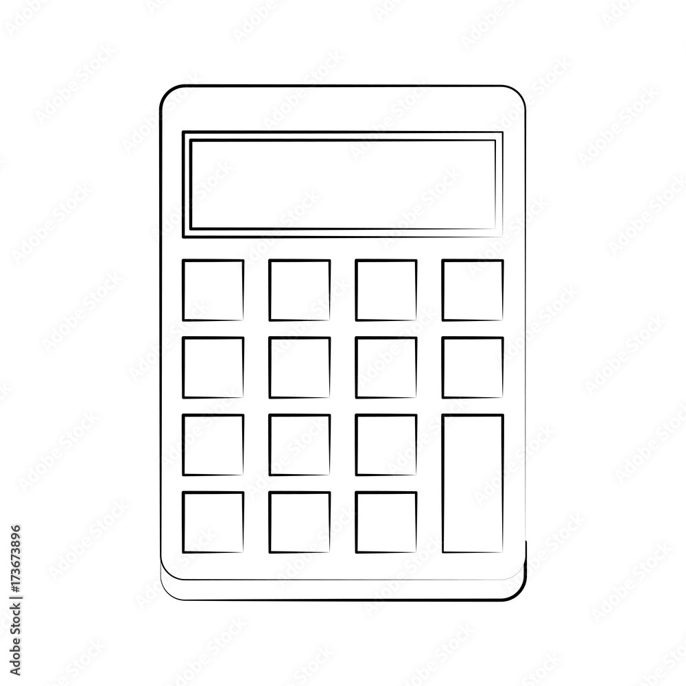 digital electric calculator vector icon illustration graphic design digital electric calculator vector icon illustration graphic design