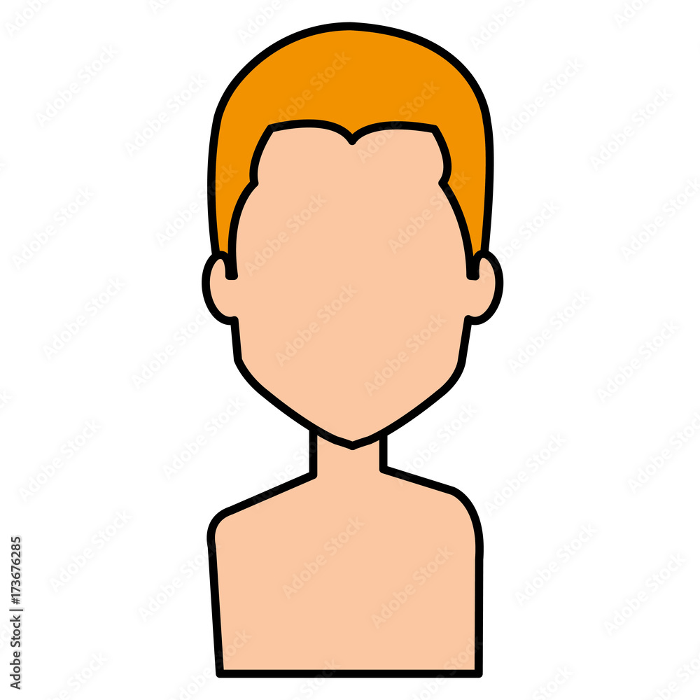young man shirtless avatar character young man shirtless avatar character