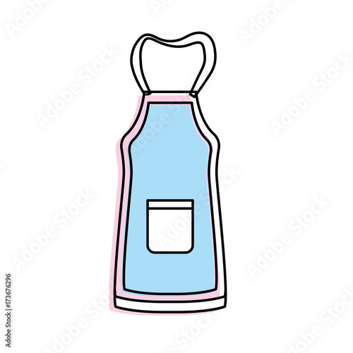 apron object design style to clean