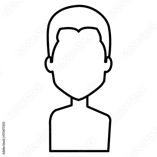young man shirtless avatar character