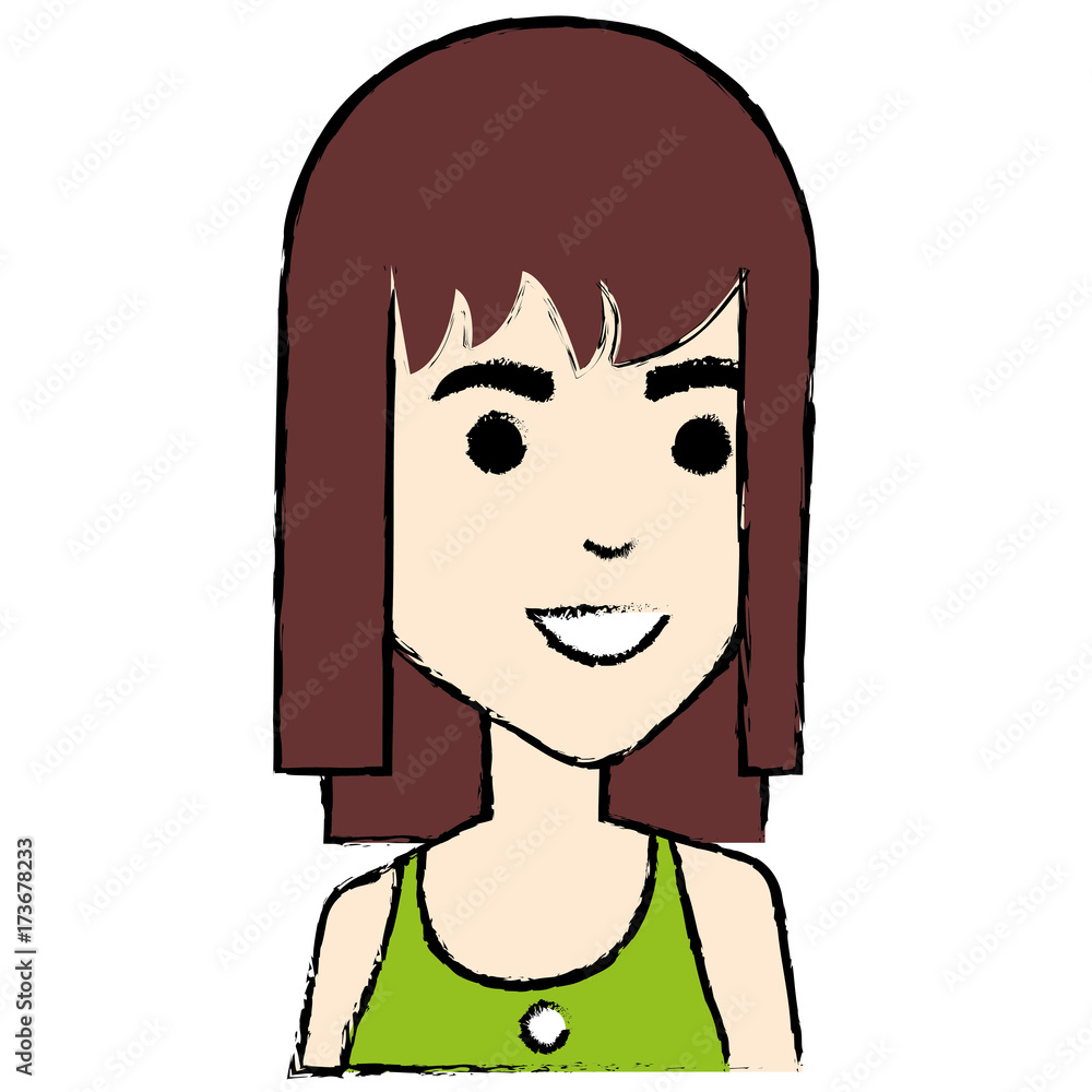 beautiful woman avatar character vector illustration design beautiful woman avatar character vector illustration design