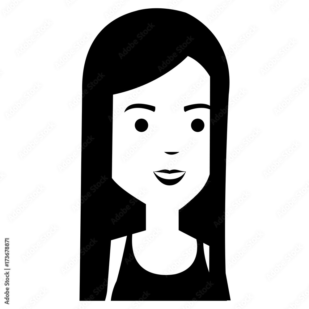 beautiful woman avatar character vector illustration design beautiful woman avatar character vector illustration design