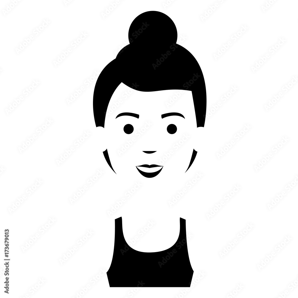 beautiful woman avatar character vector illustration design beautiful woman avatar character vector illustration design
