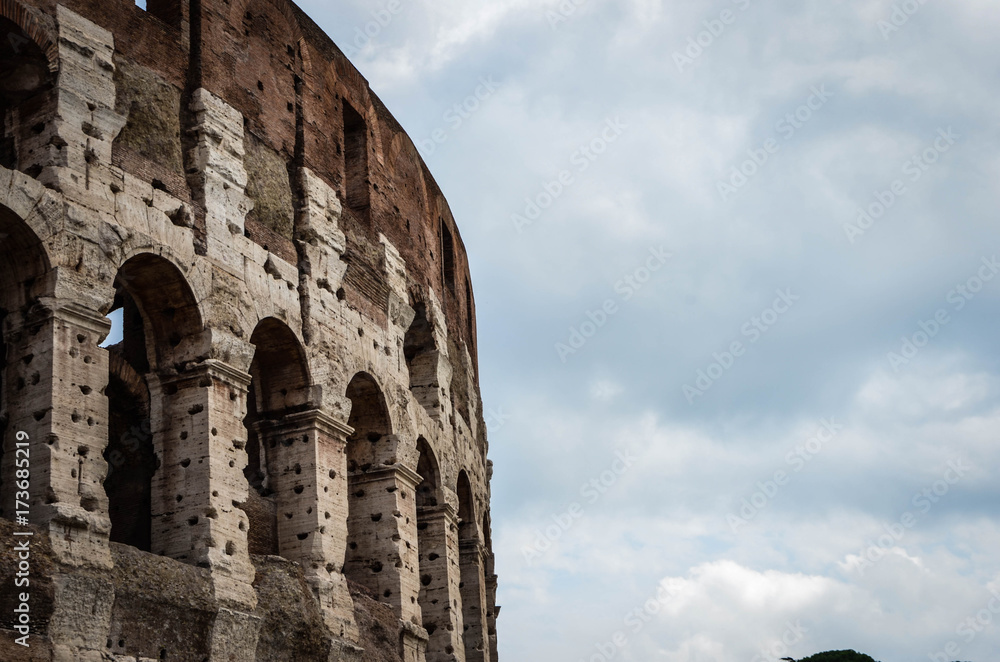streets of rome - old buildings, arhitecture, colloseum, historical places