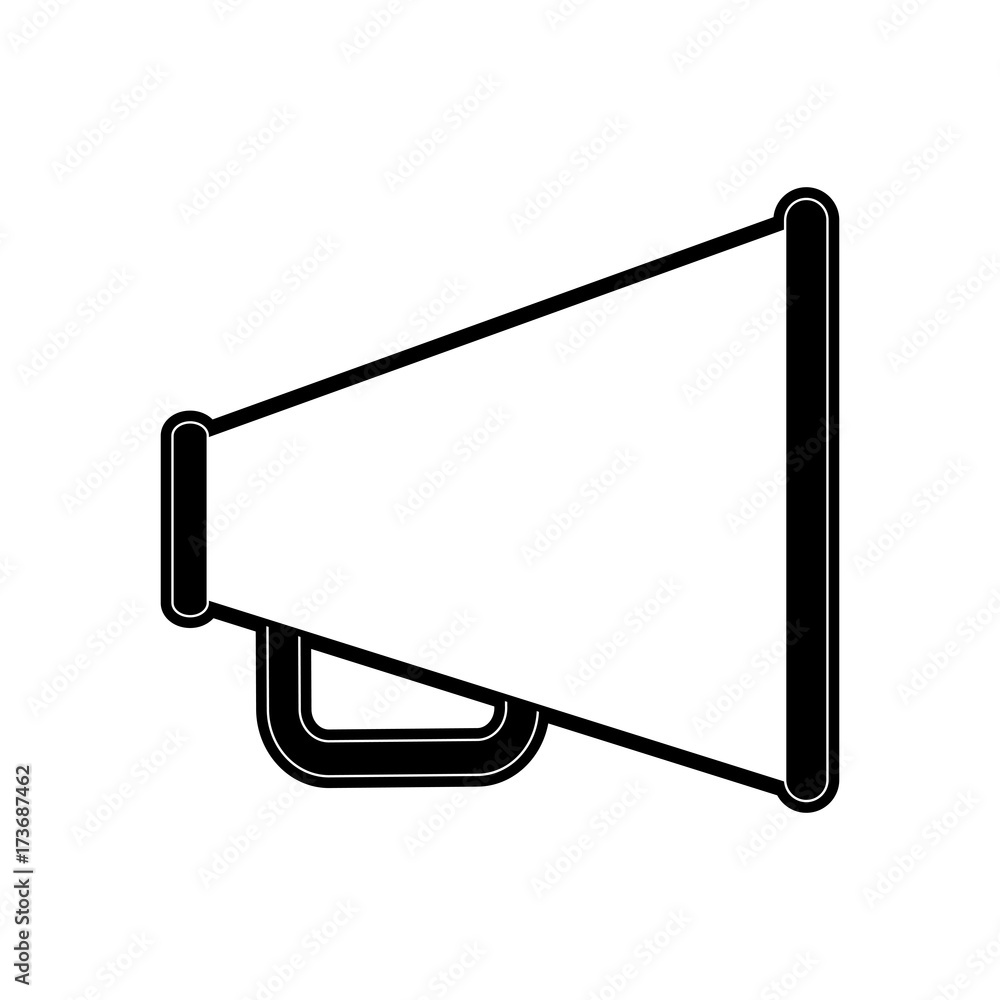 bullhorn or megaphone icon image vector illustration design bullhorn or megaphone icon image vector illustration design