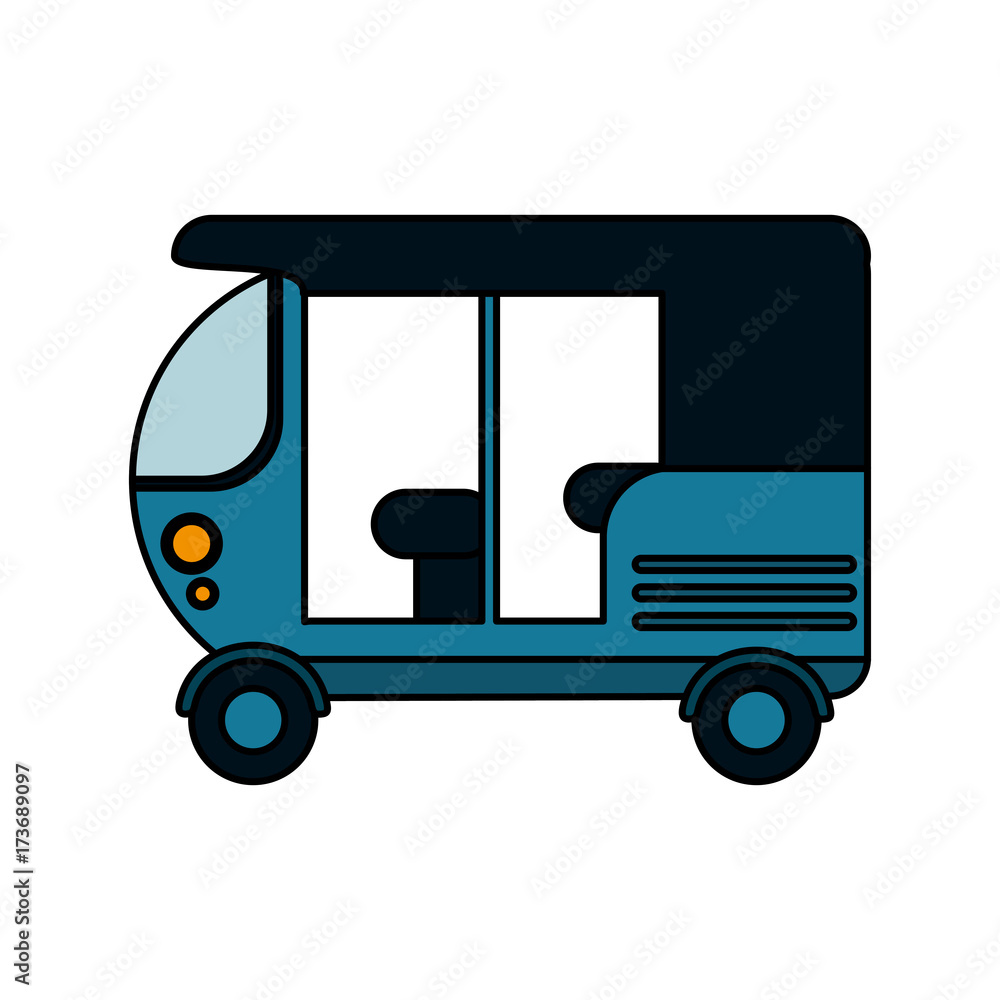 tuk tuk or rickshaw icon image vector illustration design tuk tuk or rickshaw icon image vector illustration design