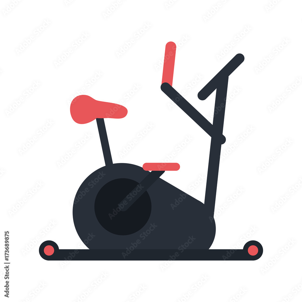stationary bike spinning sports related icon image vector illustration design stationary bike spinning sports related icon image vector illustration design