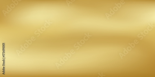 Vector gold blurred gradient style background. Abstract smooth colorful illustration, social media wallpaper.