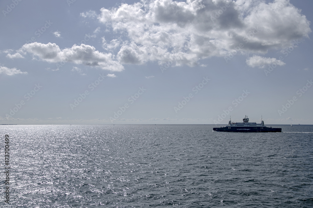 The ferry. Shot in Denmark