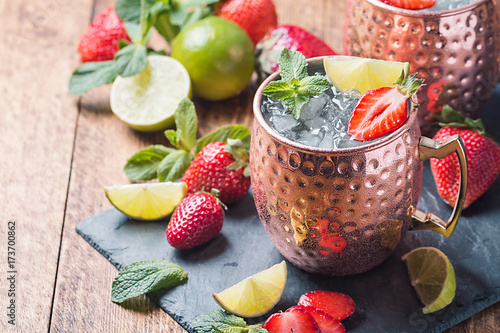 Photography Moscow mule cocktail