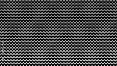 black and white triangles. abstract background gray triangles pattern. monochrome grunge texture. halftone effect. vector illustration.