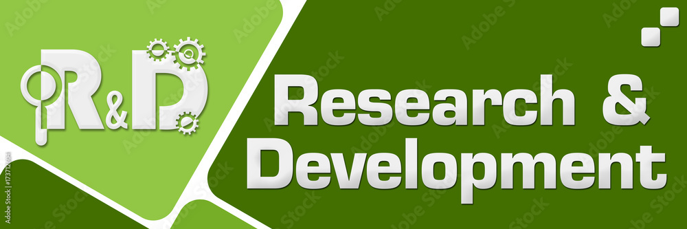 R And D - Research And Development Green Rounded Squares Horizontal R And D - Research And Development Green Rounded Squares Horizontal