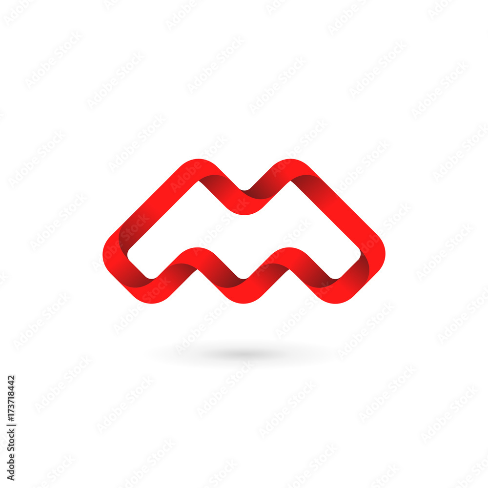 Letter M logo icon design template elements Letter M logo icon design template elements