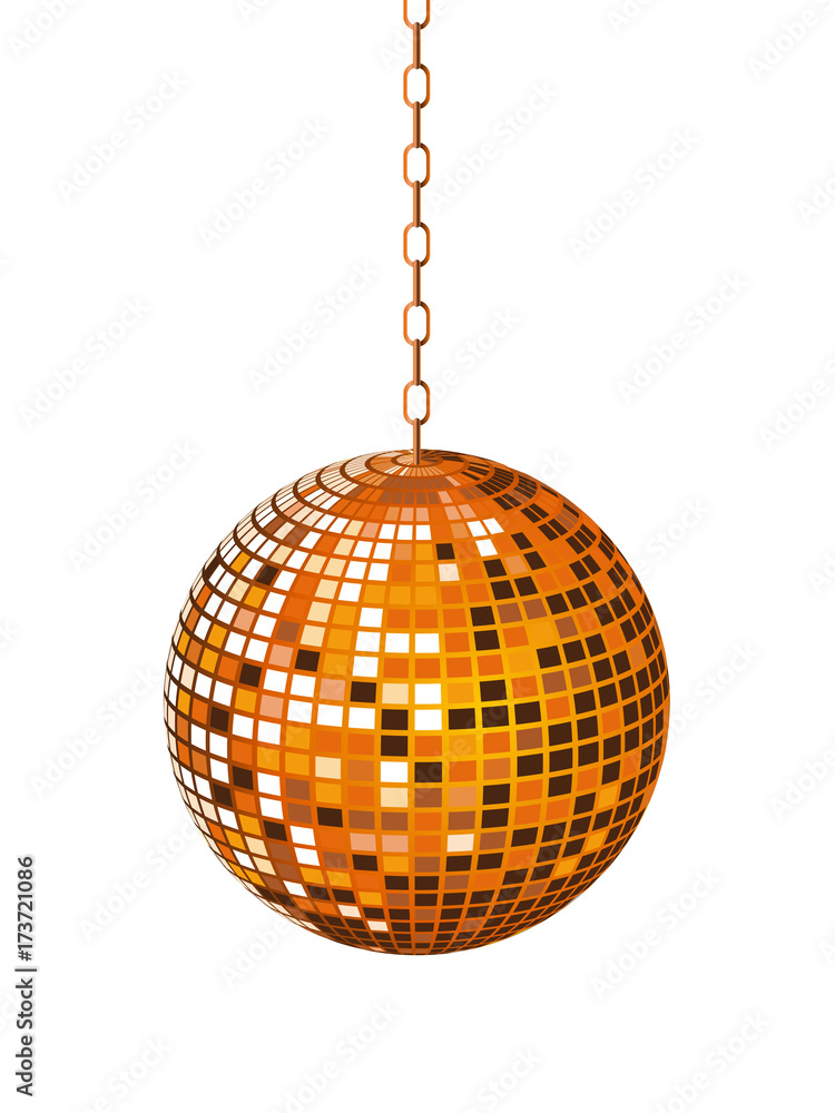 Fototapeta premium boule à facettes