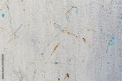 фотографія Metal texture with cracked paint