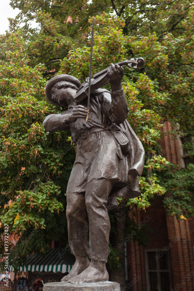 Naklejka premium Rafter statue.