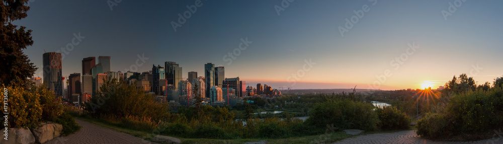 Calgary Skyline Panorama