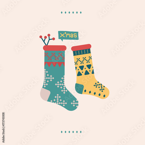 Christmas Element Illustration 