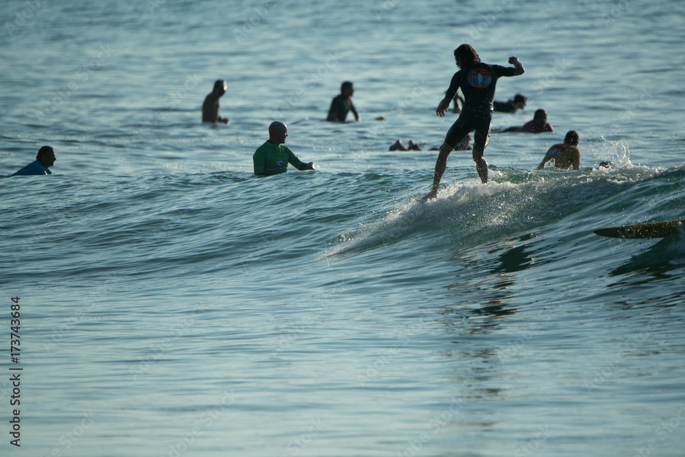 nose surf longboard landes seignosse