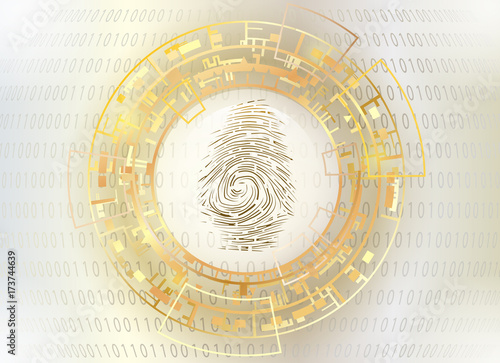 Identification of fingerprint scans.