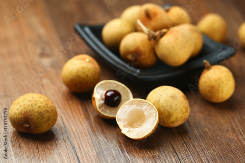 Fresh longan photo