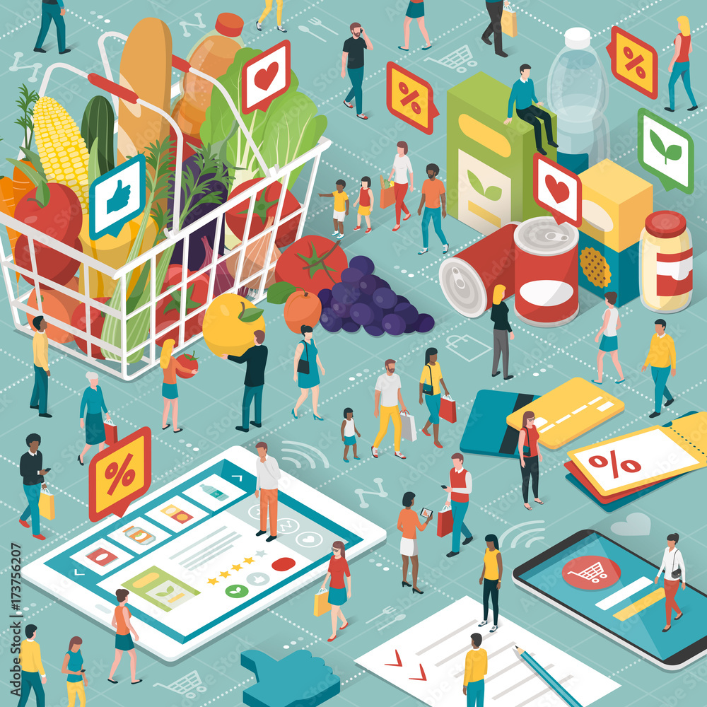 Grocery shopping online Grocery shopping online