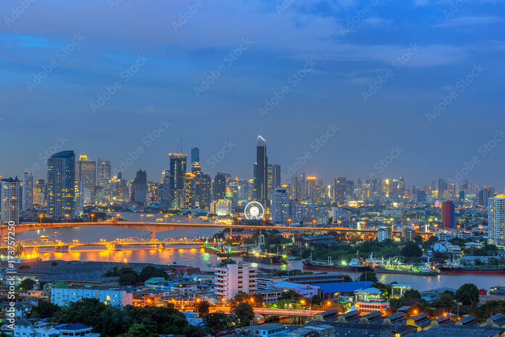 Fototapeta premium Bangkok city.