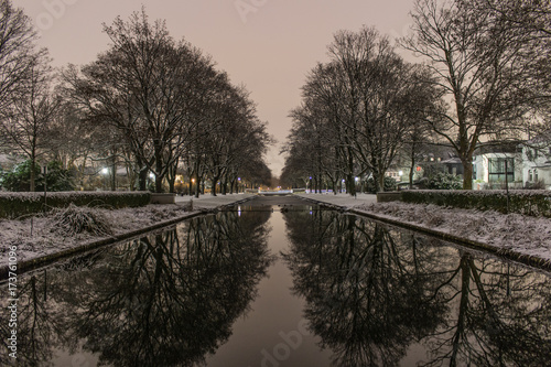 Rautenstrauchkanal winter morning