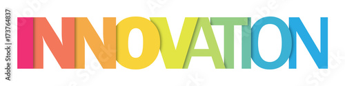 INNOVATION Overlapping Bright Vector Letters
