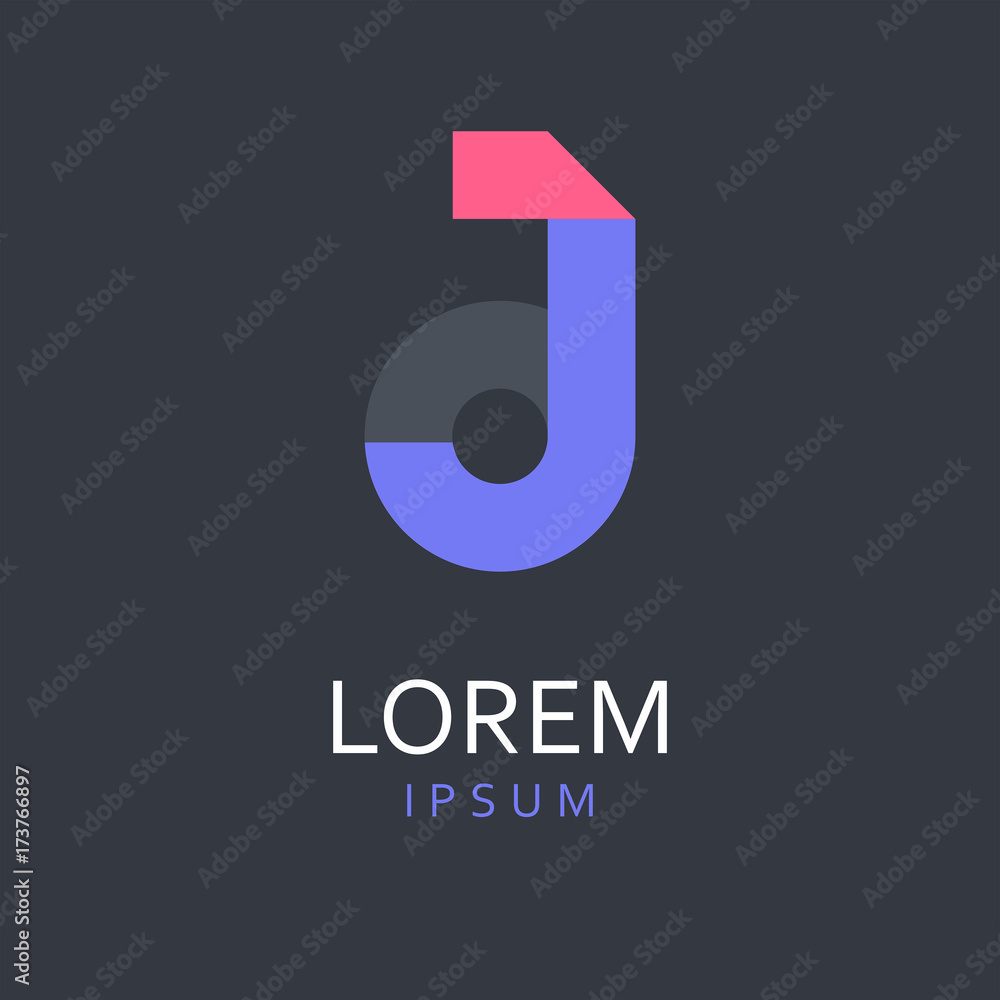 J Letter Logo. Vector Icon J Letter Logo. Vector Icon