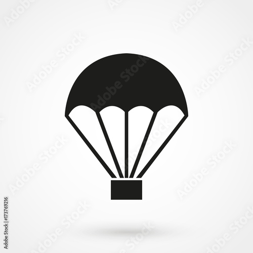 Parachute vector icon