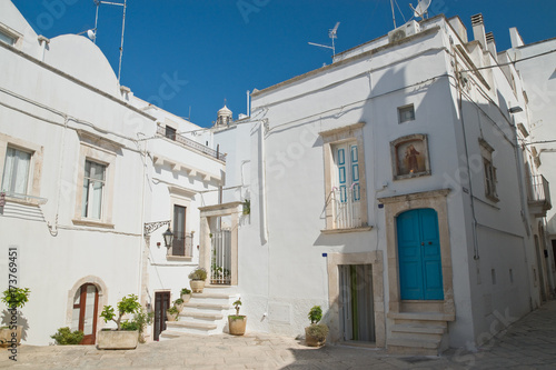 Alleyway. Martina Franca. Puglia. Italy. 