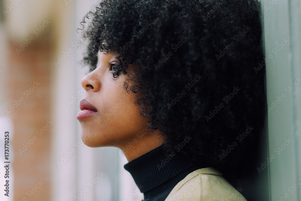 Pensive woman Pensive woman