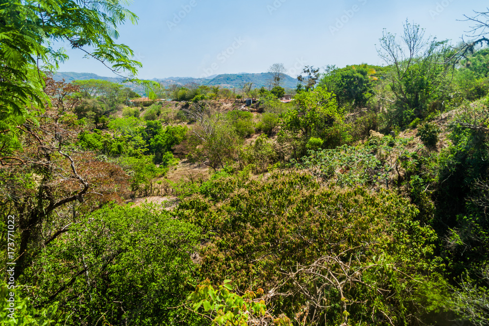 Landscape near Suchitoto, El Salvador