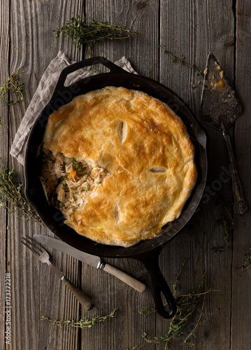 Skillet Chicken Pie photo