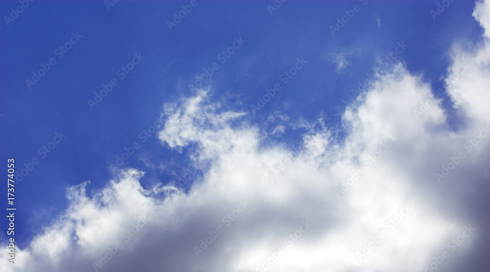 image of cloudy sky close-up