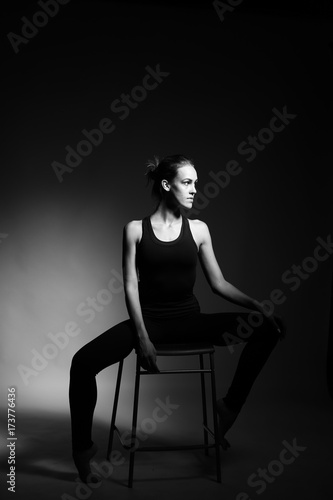 Gymnast on the Chair