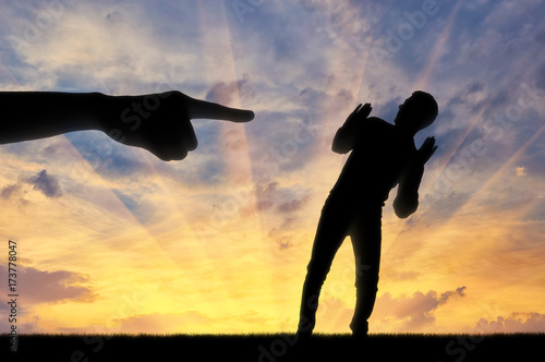 Concept of accusation and reproaches in society