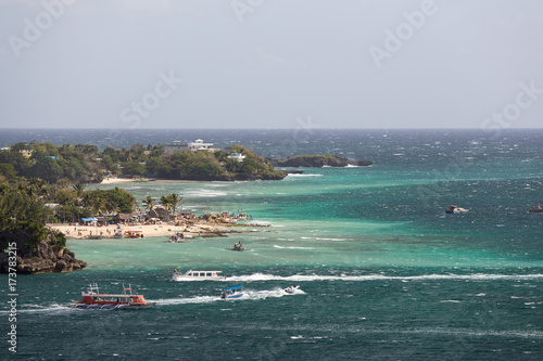 Just off the coast of Boracay in the Philippines © Chris