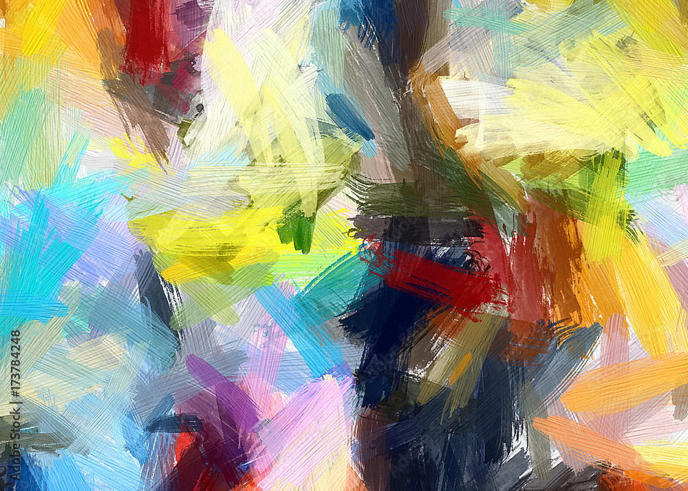 Painted large brush strokes artistic texture. Colorful art background. High quality and resolution abstract multicolor painting. Good for printed picture, design postcard, posters and wallpapers. Painted large brush strokes artistic texture. Colorful art background. High quality and resolution abstract multicolor painting. Good for printed picture, design postcard, posters and wallpapers.